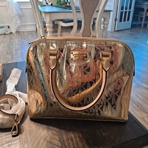 Michael Kors beautiful Gold Purse